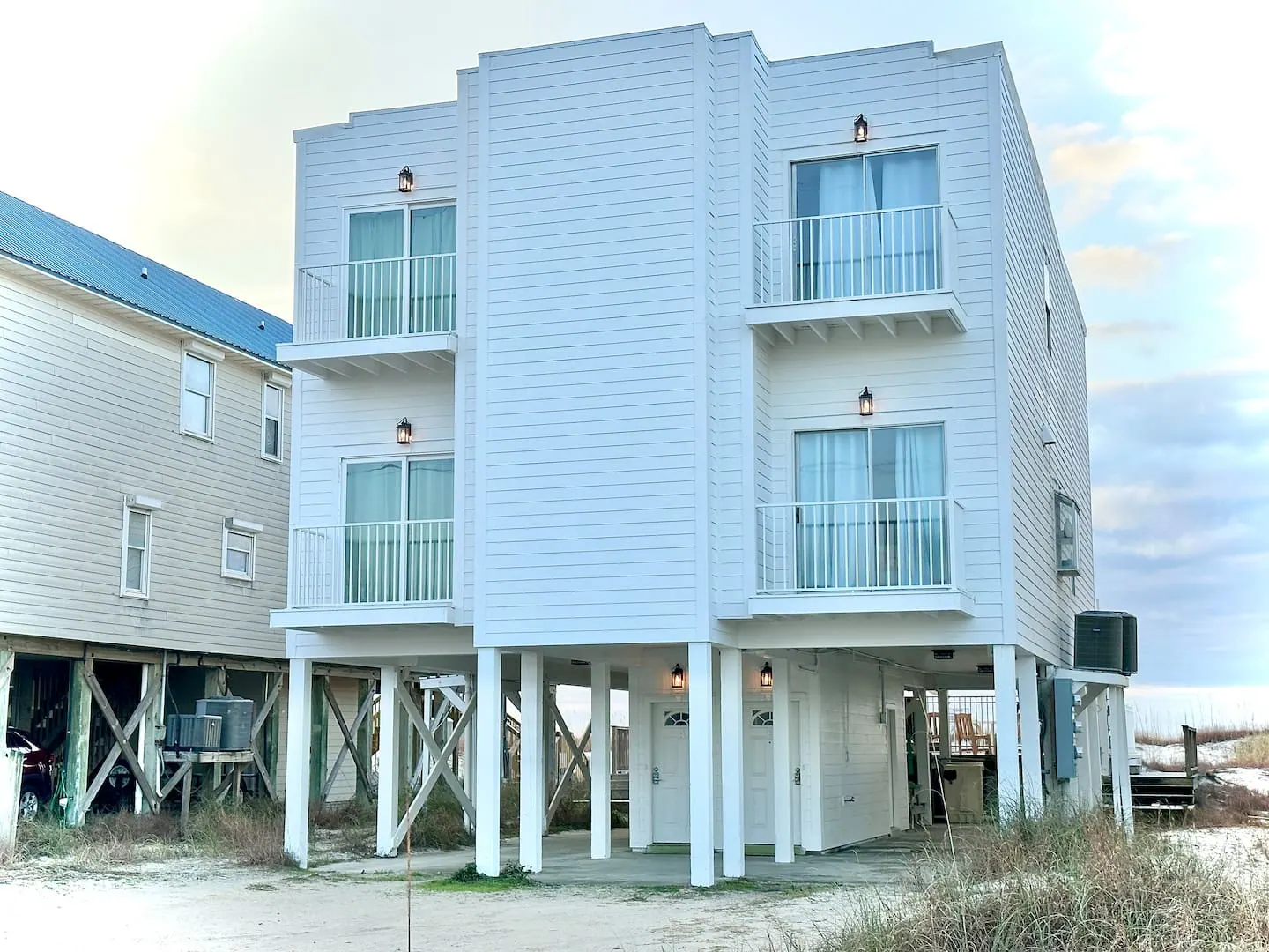 The Dolphin View beachfront duplex in Gulf Shores