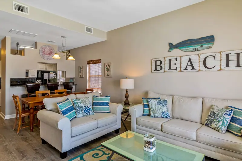 Living room and dining area, Dolphin View A